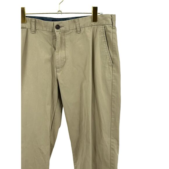 Tommy Hilfiger Custom Fit Khaki Tan Chino Pants Mens 38 x 30 Business Casual - Picture 7 of 9